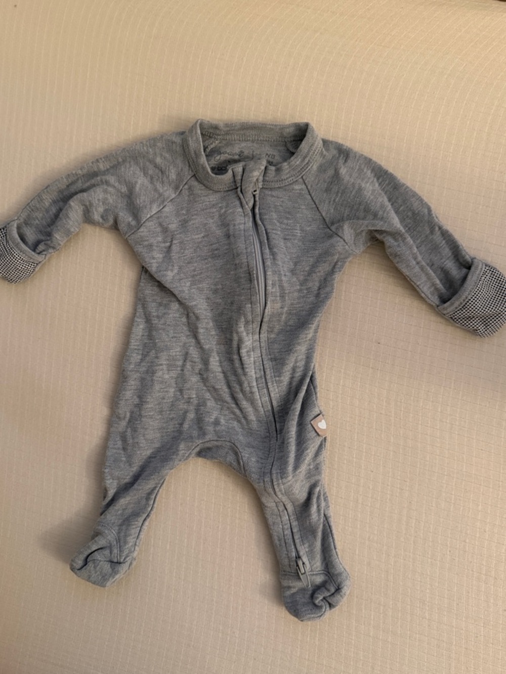 Goumi Zipper Footed One-Piece for Kids - Brand: